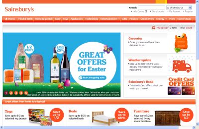 sainsbury's uk official site.